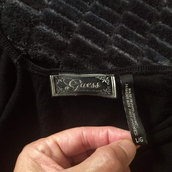 3/$25 Guess sleeveless open back halter tie tshirt tunic - Picture 3 of 11